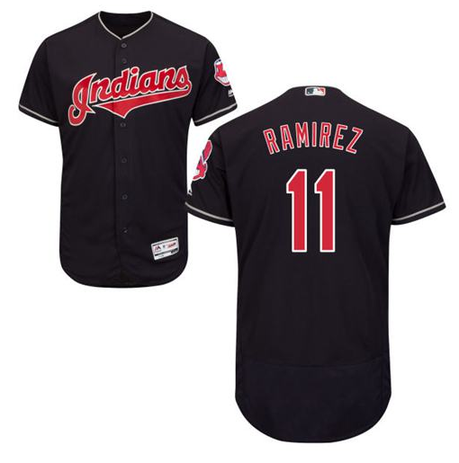 Men's Cleveland Guardians ACTIVE PLAYER Custom Black Flex Base Stitched Baseball Jersey Men's Cleveland Guardians ACTIVE PLAYER Custom Black Flex Base Stitched Baseball Jersey